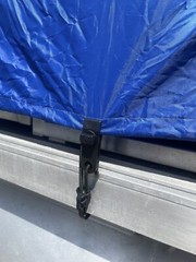 18′-22′ Pontoon Boat Canvas Solution with 9″ Rise Combo Pack with 18 Gator Bites
