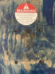 New Dogtown Aaron Fingers Murray Skateboard Deck Blue NOS