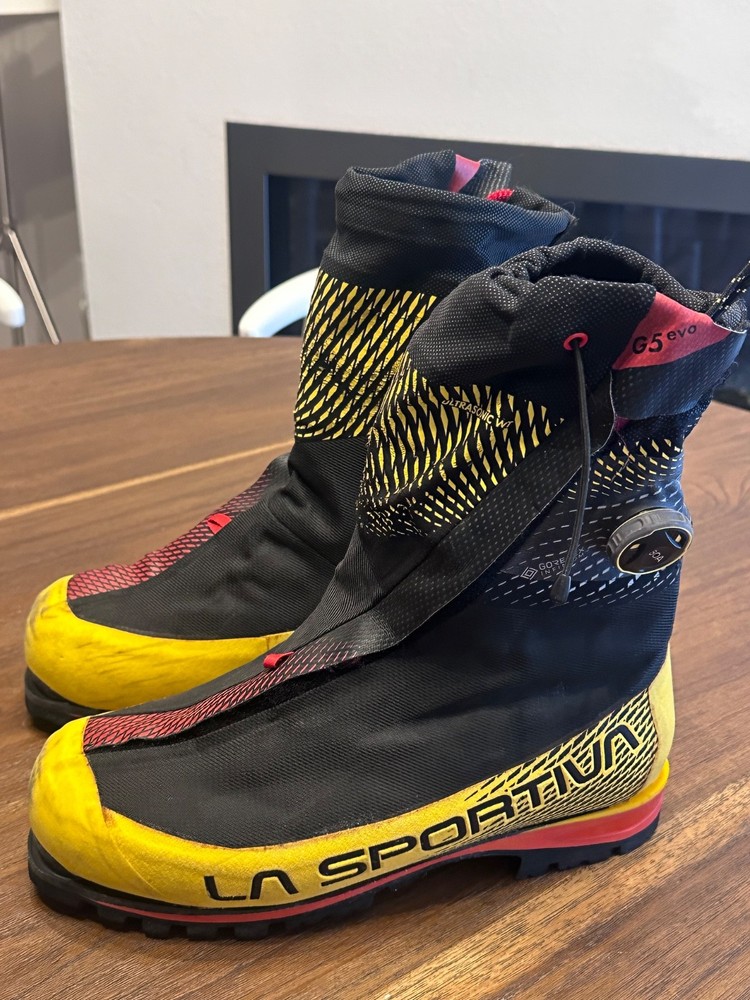 La Sportiva G5 Evo Mountaineering Boots Size 46 (US 12.5) – BOA & GORE-TEX – Use