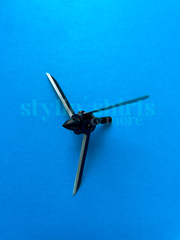 Turkey Head Hunting Point Archery Fixed Three Blade Broadheads 125 Grain 3 3/4″