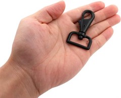 1» Swivel Trigger Tilt & Bump Thumb Knob Bolt Snap Hook Lobster Clasp for Dog L