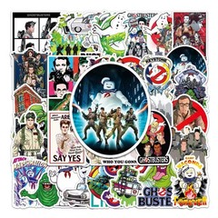 25 Piece Mix Lot 2” The Real Ghostbusters Stickers, Random Mix, Vinyl, Decals