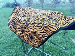 DuraLast By Schneider Animal Print Horse equine Neck Cover Blanket Unused
