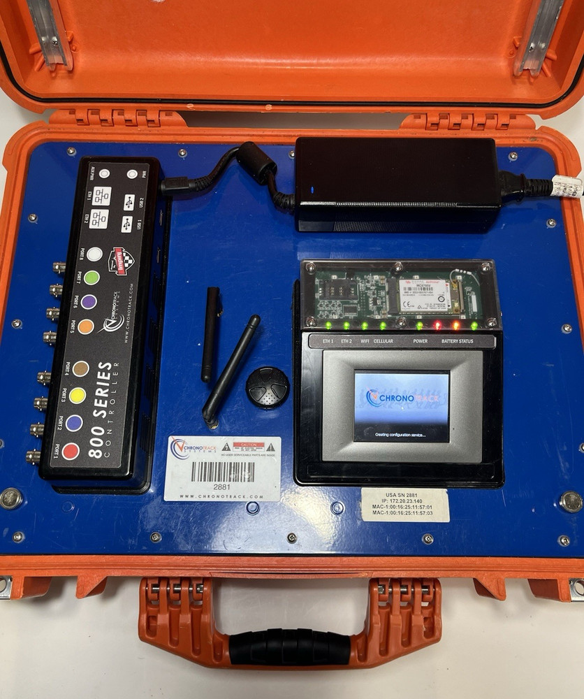 ChronoTrack Systems Mobile RFID Conroller 400/800 Series Timing Race Track