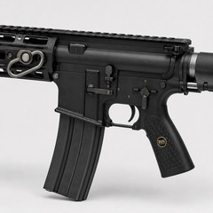 WE 6mmGBB Airsoft Rifle, Adjustable Hop-Up, Semi/Full Auto Modes, 320-350 FPS