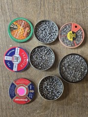 Mix Lot Of .177 Lead Pellets, Including Daisy, Copperhead, Crosman Approx 1000ct