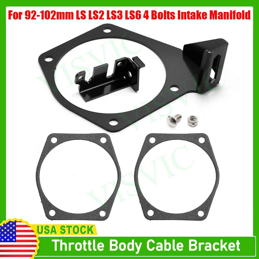 4-Bolt Throttle Cable Bracket Intakes 92MM-102MM Throttle Cable Bracket