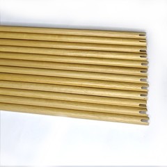 12PC 8.5mm Arrows Shaft Oak White Wood 83.5cm Wooden DIY Archery Bow Hunting