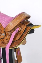 SS Comfytack Kids Youth Children Miniature Pony Saddle Leather Pleasure Western