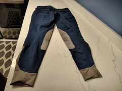 Dover Saddlery DS Ladies’ Wellesley Knee-Patch Breech28 Blue