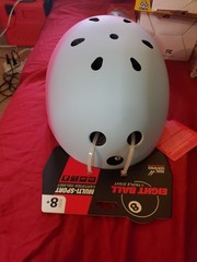 Triple Eight Eight Ball Certified Multi-Sport Helmet – White