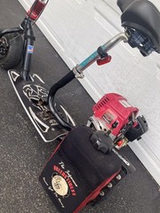 Custom Goped Go-ped Go Ped Gas Scooter