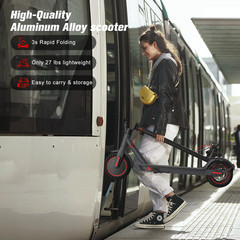 For ADULT ELECTRIC SCOOTER LONG RANGE FOLDING 30KM/H E-SCOOTER URBAN COMMUTER