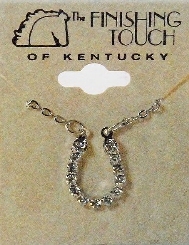 Finishing Touch Horseshoe Crystal Necklace