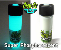 Glow-On® AQUA Glow Paint For Gun Sights, Fishing Lures, Lg 9.2 ml Vial, Bright