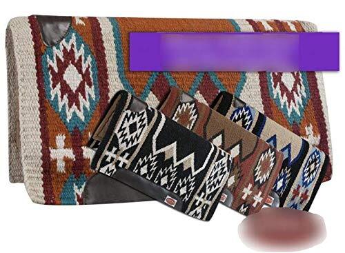 Showman 36″ x 34″ Cutter Saddle Pad w/ Memory Felt Bottom & Navajo Design