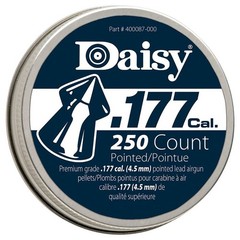 Daisy 987777-406 Pointed Precision Max .177 Caliber (4.5mm) Pellets 250 Count