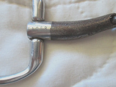 5″ FAGER FIXED RING DOUBLE JOINTED BRADOON 12.9CM #1121 ENGLISH BIT
