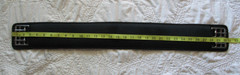 31″ BLACK PADDED NYLON ENGLISH GIRTH