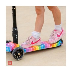 Big Fold | Three Wheel Scooter for Children Ages 5-10 Years | LED Wheels with…