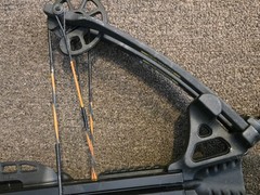 Barnett XP350 Bow Hunting Crossbow w/ Lighted Green & Red Scope – Works!