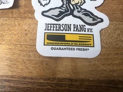 Underworld Element Skateboards Heritage Sticker Jeff Pang Guaranteed Fresh