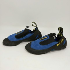 La Sportiva Cobra Climbing Shoes Blue Black Slip On US 7 EU 39.5 Rock Climbing