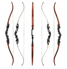 Archery 62″ Takedown ILF Recurve Bow for Right Hand Hunting Target Competition