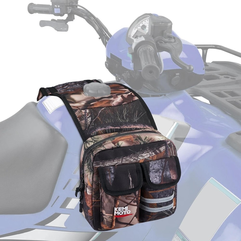KEMIMOTO ATV Tank Bag Water-resistant Cooler All Terrain Vehicles Accessories Mo