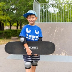 Skateboard Wooden 31 In Printed Grip Tape Cruiser All Skill Levels