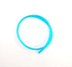 Cutlass Paintball 1 Foot 3-Way Autococker cocker Hose HPA N2 Blue Translucent