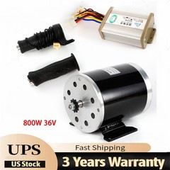 36V 800W Electric Brushed DC Motor kit | E-Scooter Tricycle Bicycle Modified Kit
