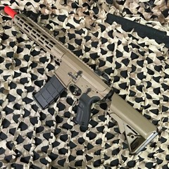 NEW Tippmann Commando 10.5″ CQB AEG Airsoft Gun – Desert (94146)