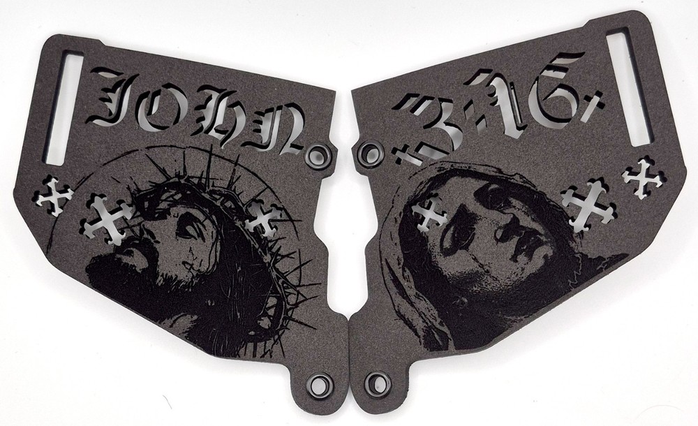 JT Proflex 6mm Foam Replacement Ears : Jesus 3:16 *Free Shipping