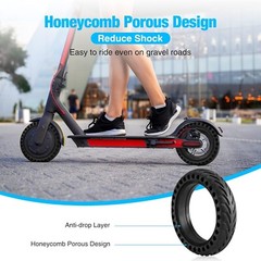 2-Pack 8.5″ Solid Tires for Electric Scooter with 2 Tools