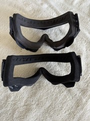 TWO (2) JT USA PAINTBALL FLEX 8 GOGGLES – BLUE (PLEASE READ DESCRIPTION)