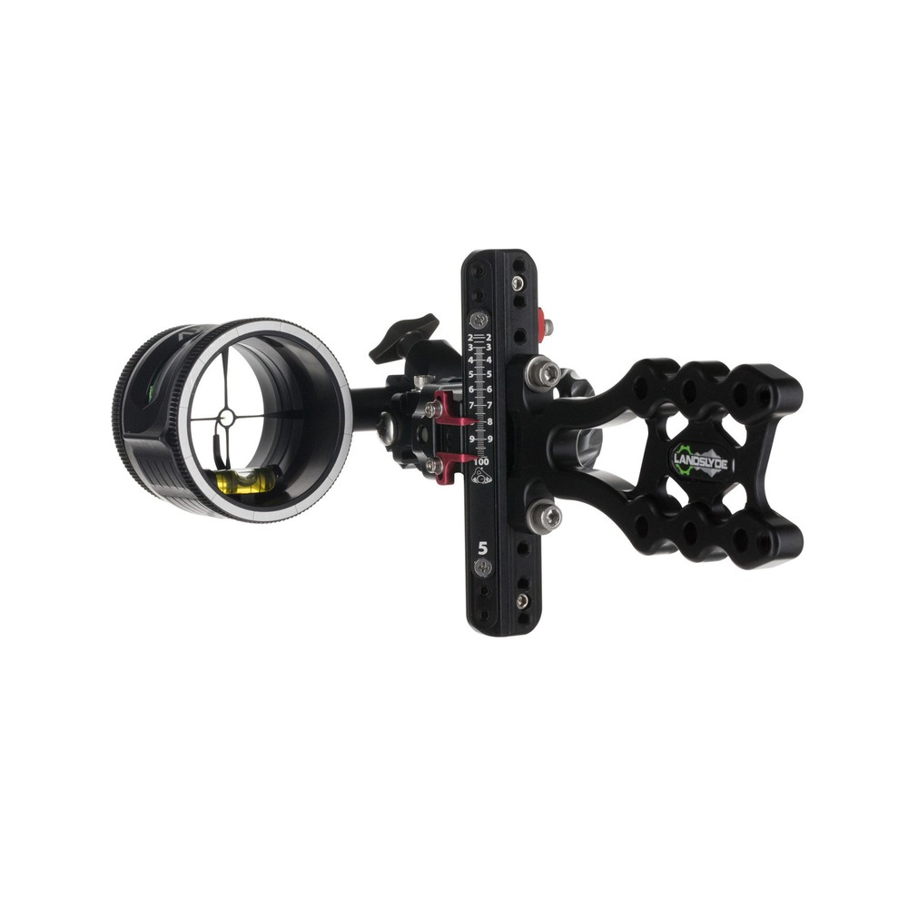 Tru Ball LANDSLYDE Plus Slider Sight Single Pin .010/.019 Green Fiber – Black