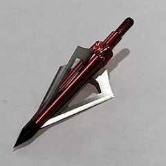 6PCS Hunting Broadheads 125 Grain Stainless Steel 3-Blade Integral Forming Tips