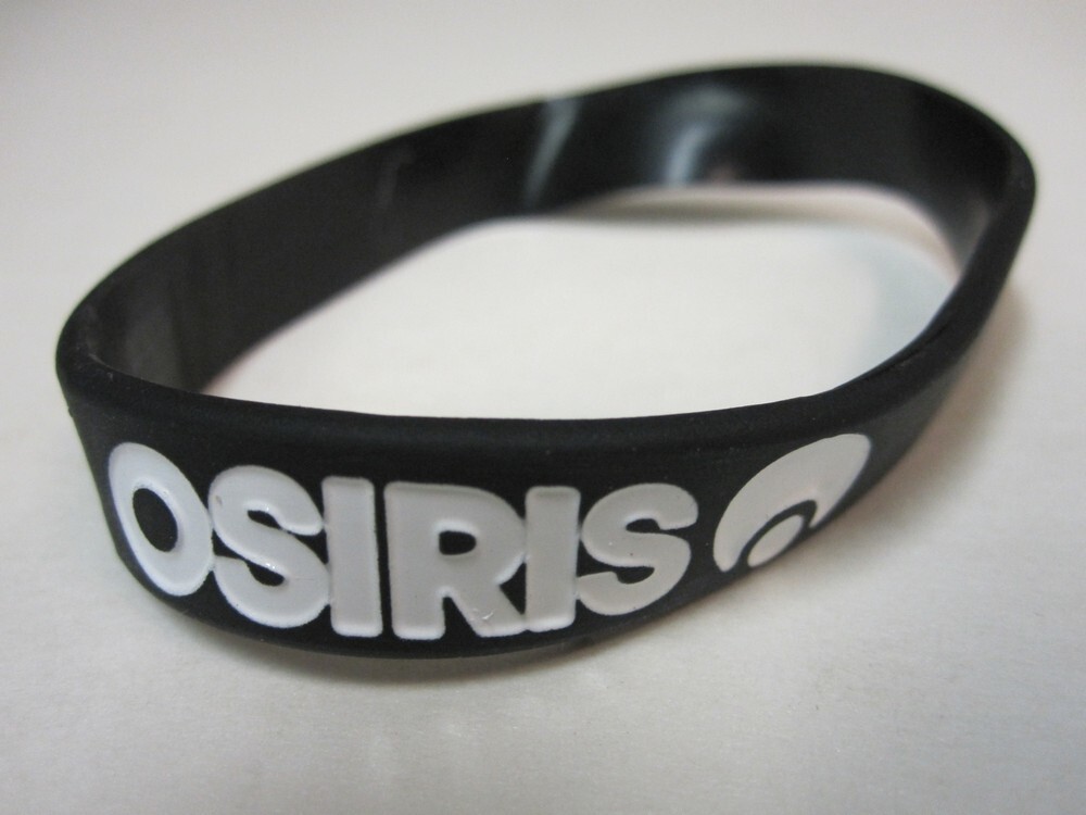 Osiris Skateboard Dealer promotional Rubber Bracelet Sealed New Old Stock