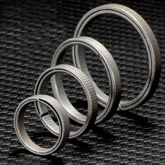 Titanium Alloy Key Rings Keychains Buckle Pendant Super Light Man Car Keychain f