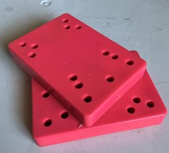 NOS Vintage Skateboard Riser Pads 80’s Pink