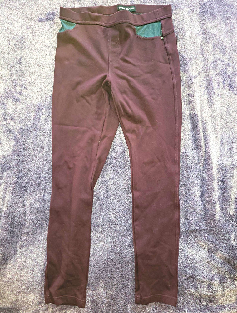 DKNY JEANS Women’s Brown Cotton Blend Riding Breeches, Size S