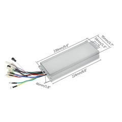 Complete Upgrade Kit 48V 1000W Electric ATV Quad Motor Brushless 28A Controller