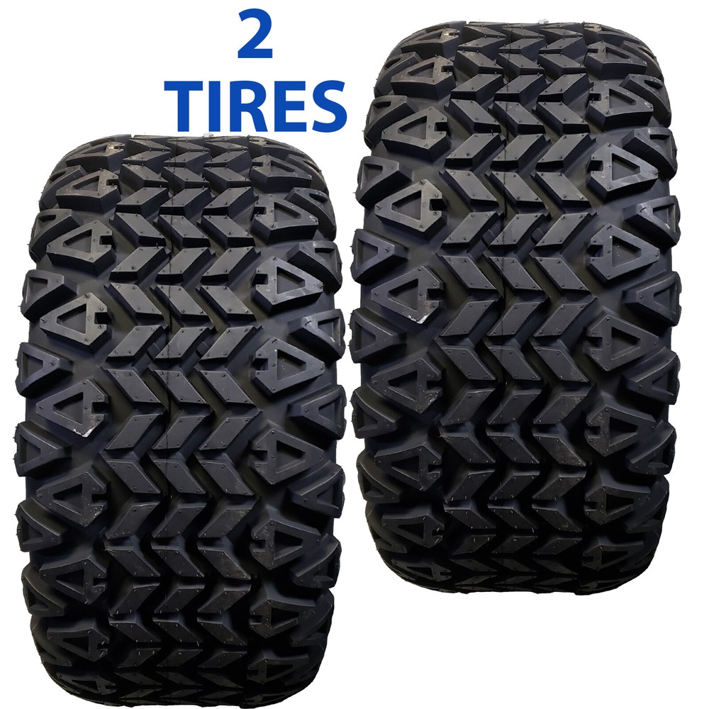 TWO 23×10.50-14 TIREs 23×10-14 23/10-14 Golf Cart Go Kart ATV 350 MAG 4ply NHS