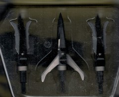 Spitfire Compound Bow Mechanical Broadhead 125 Grain 1 1/2″ Cutting Diameter