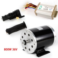 800W 36V Electric Scooter motor kit + control box and Throttle Fit Go-Kart eBike