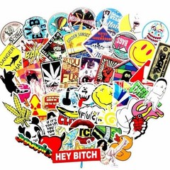 400Pcs Sticker Bomb Decals Pack Vinyl Car Skateboard Laptop Luggage Graphics Lot
