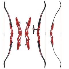 60″ Traditional Takedown Archery Recurve Bow 20lbs Longbow for Hunting Targeting