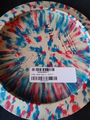 NEW O-Lace Vibram Disc 176g Multicolored Distance Driver Medium Rubber OOP