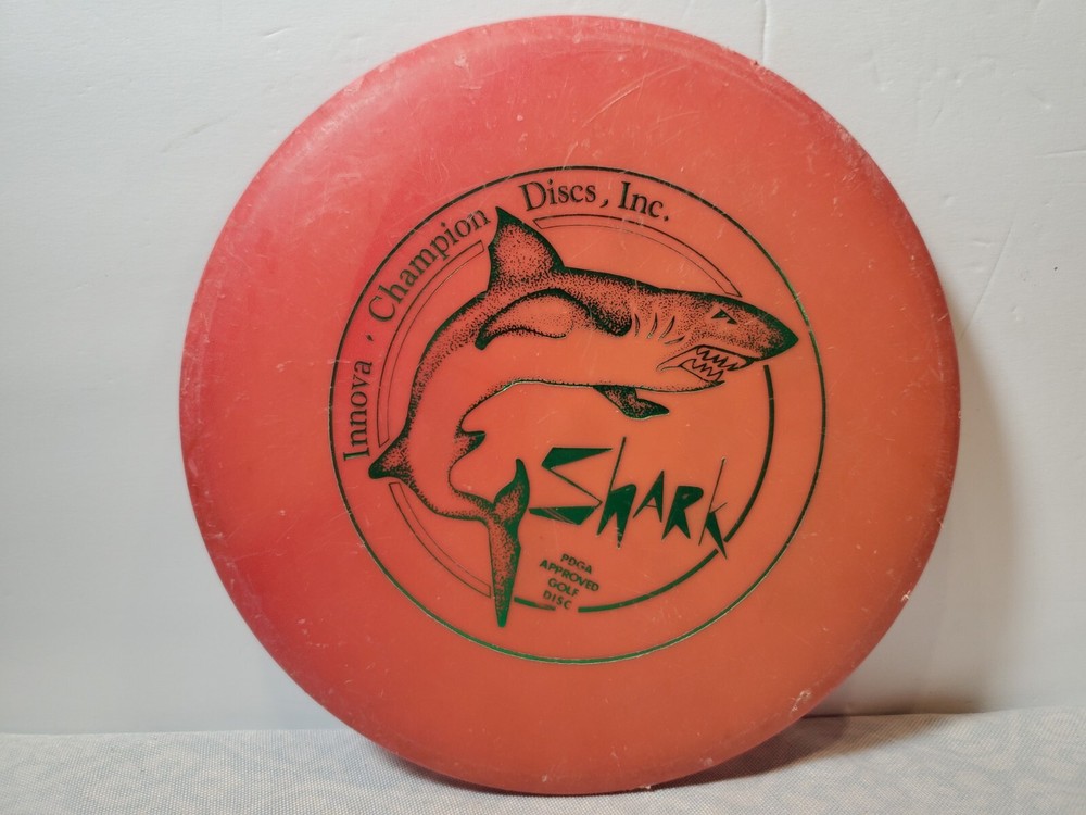 Vintage Innova Double Circle Stamp DX SHARK 177 grams Red PFN